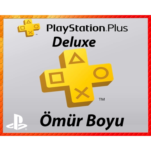  PSN PLUS DELUXE ÖMÜR BOYU ABONELİK + PS4PS5 GARANTİ